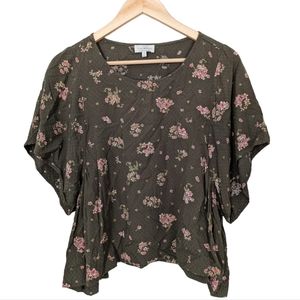 Lucky Brand Peasant Blouse